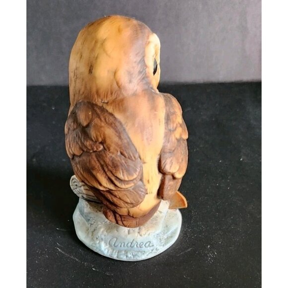 Vintage Baby Owl by Andrea by Sadek #6350 Porcelain Made in Japan - Picture 3 of 6